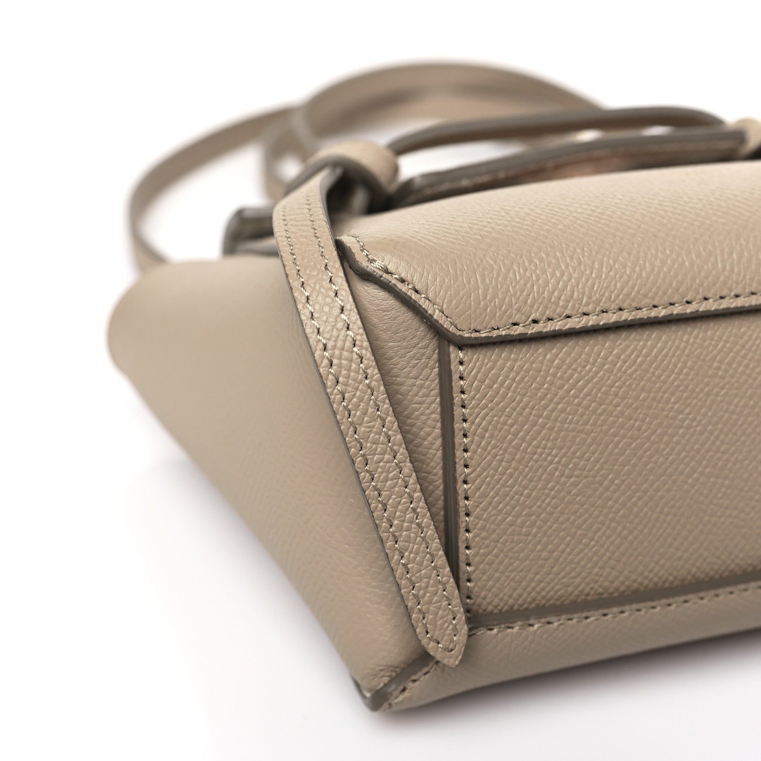 Celine Grained Calfskin Pico Belt Bag Light Taupe 8 of 9