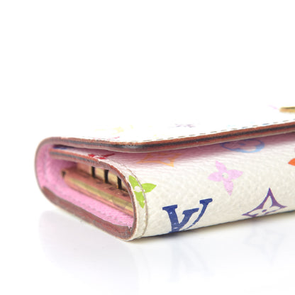 Louis Vuitton Monogram Multicolor Multicles 4 Key Holder White Litchi 8 of 12