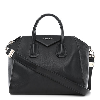 Givenchy Sugar Goatskin Medium Antigona Black 1 of 15