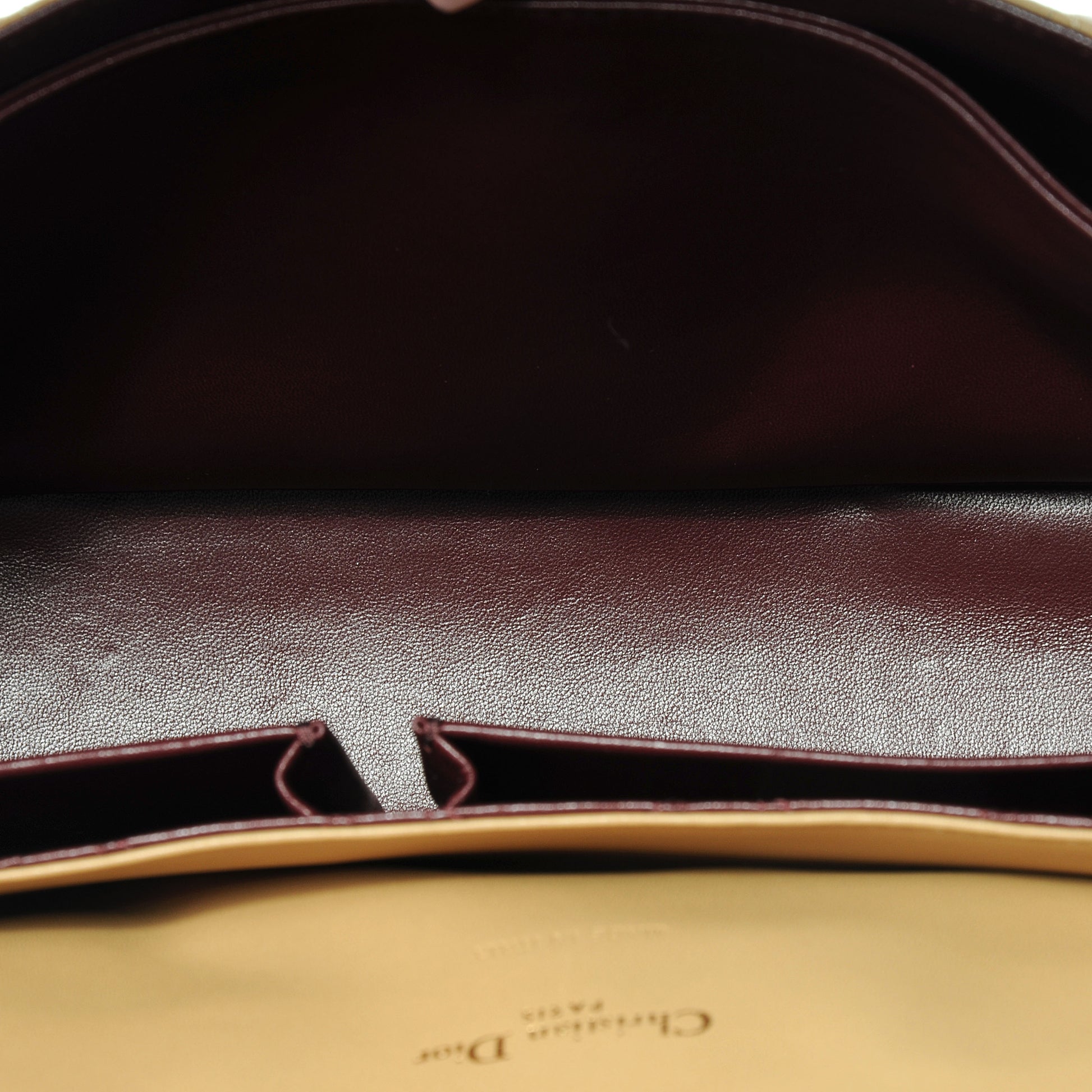 Christian Dior Lambskin Cannage Large Miss Dior Flap Beige 8 of 8