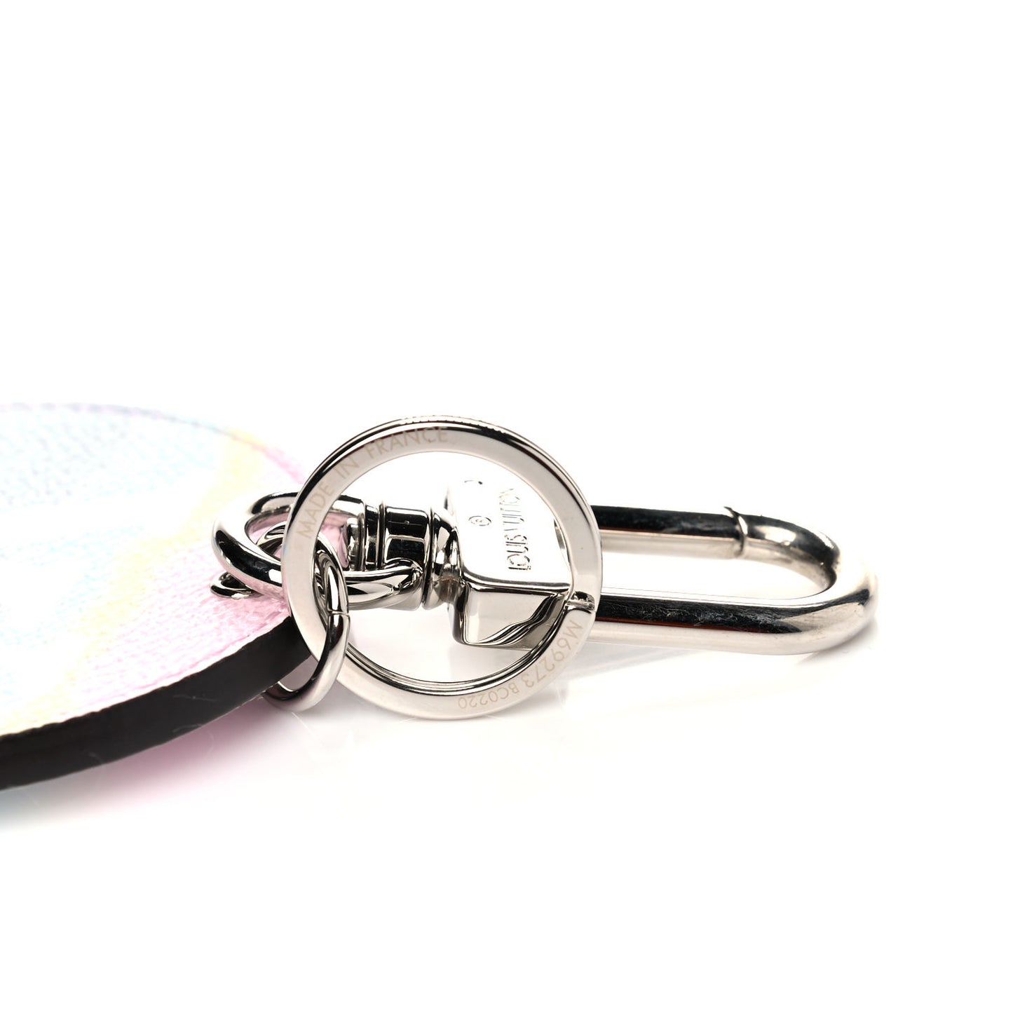 Monogram Escale Bag Charm Key Holder Pastel