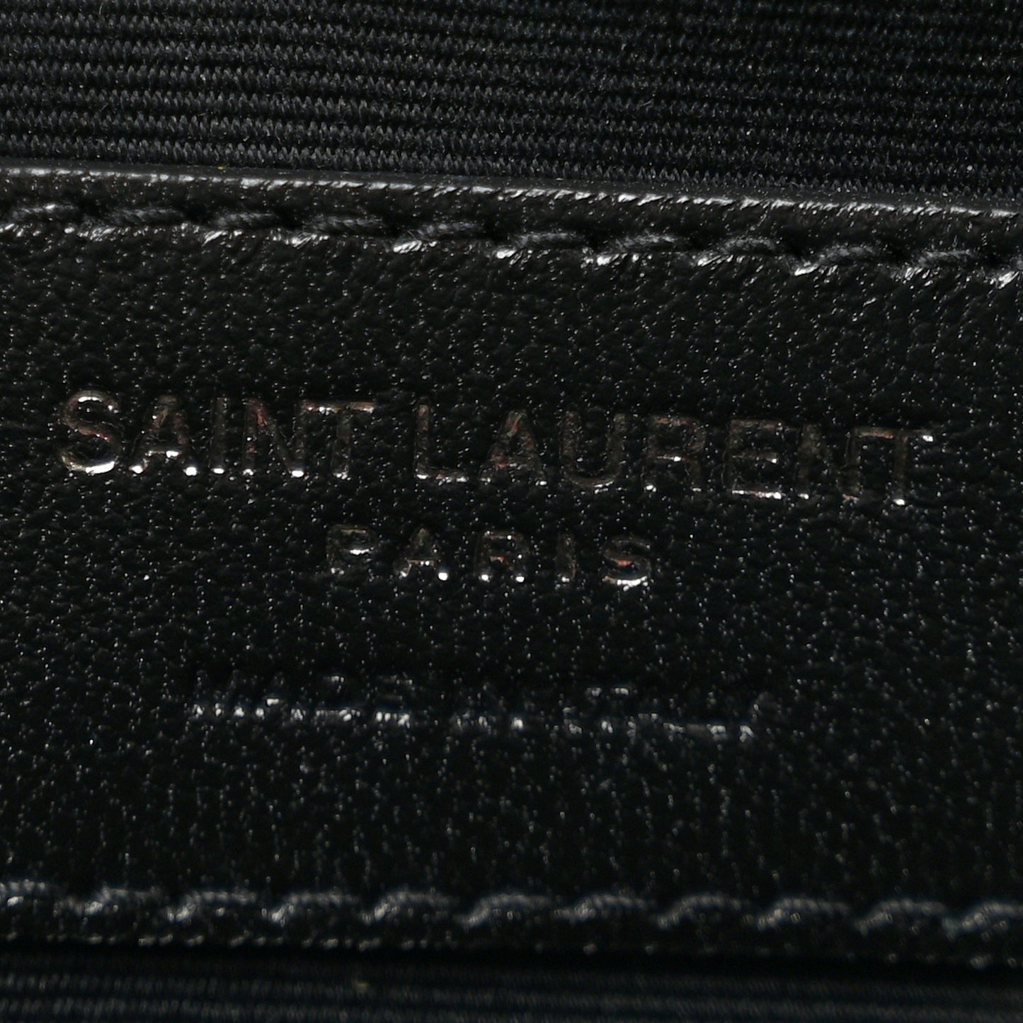 Grain De Poudre Monogram Uptown Pouch Black