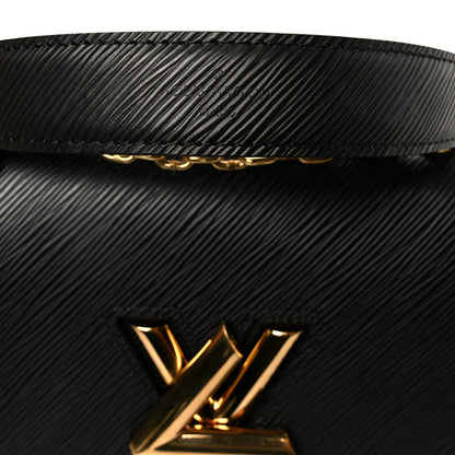 Louis Vuitton Epi Twist Shoulder Bag PM Black 7 of 10