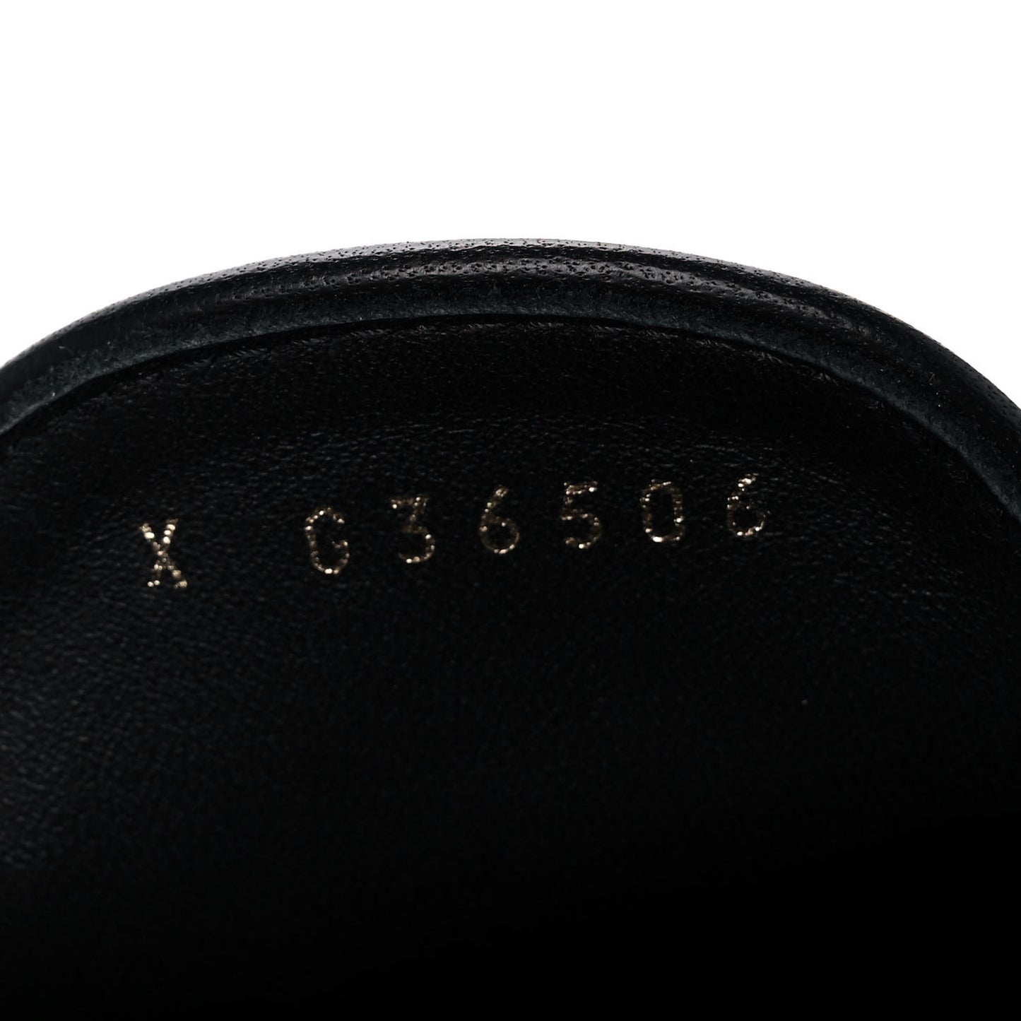 Lambskin Quilted Womens CC Loafers 39.5 Black