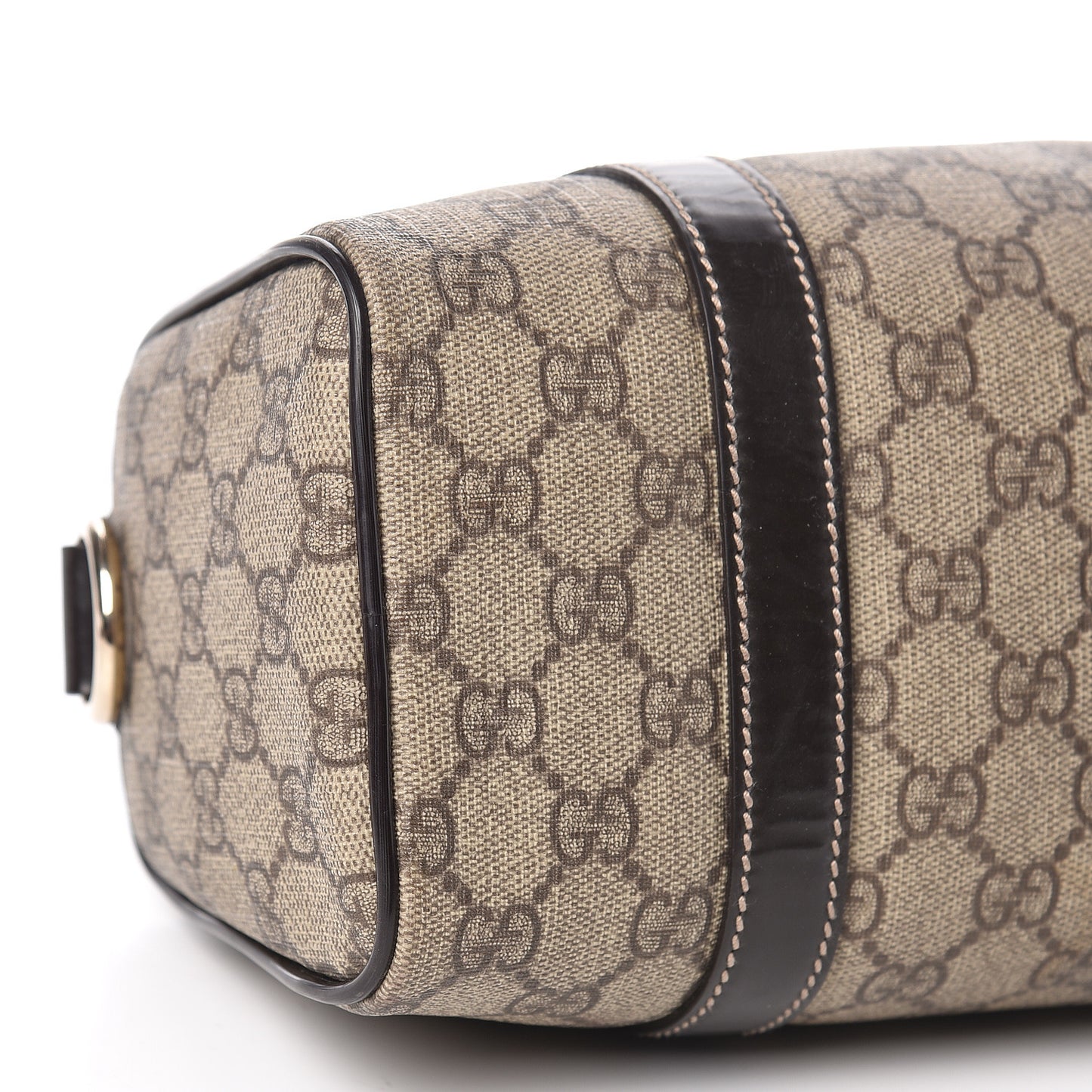 GG Plus Monogram Small Joy Boston Dark Brown