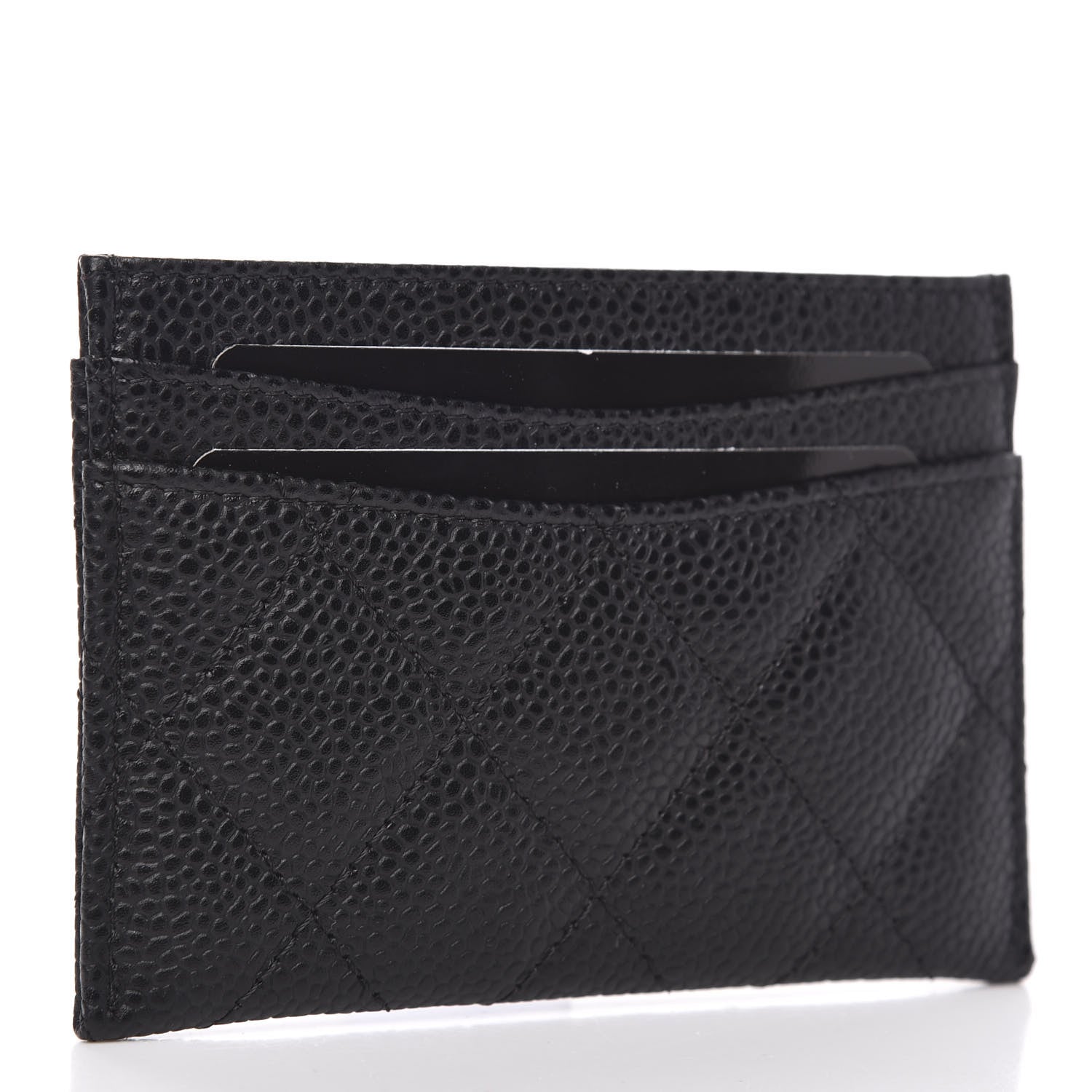 Chanel Caviar Quilted Card Holder Black 3 of 8