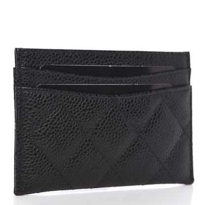 Chanel Caviar Quilted Card Holder Black 3 of 8