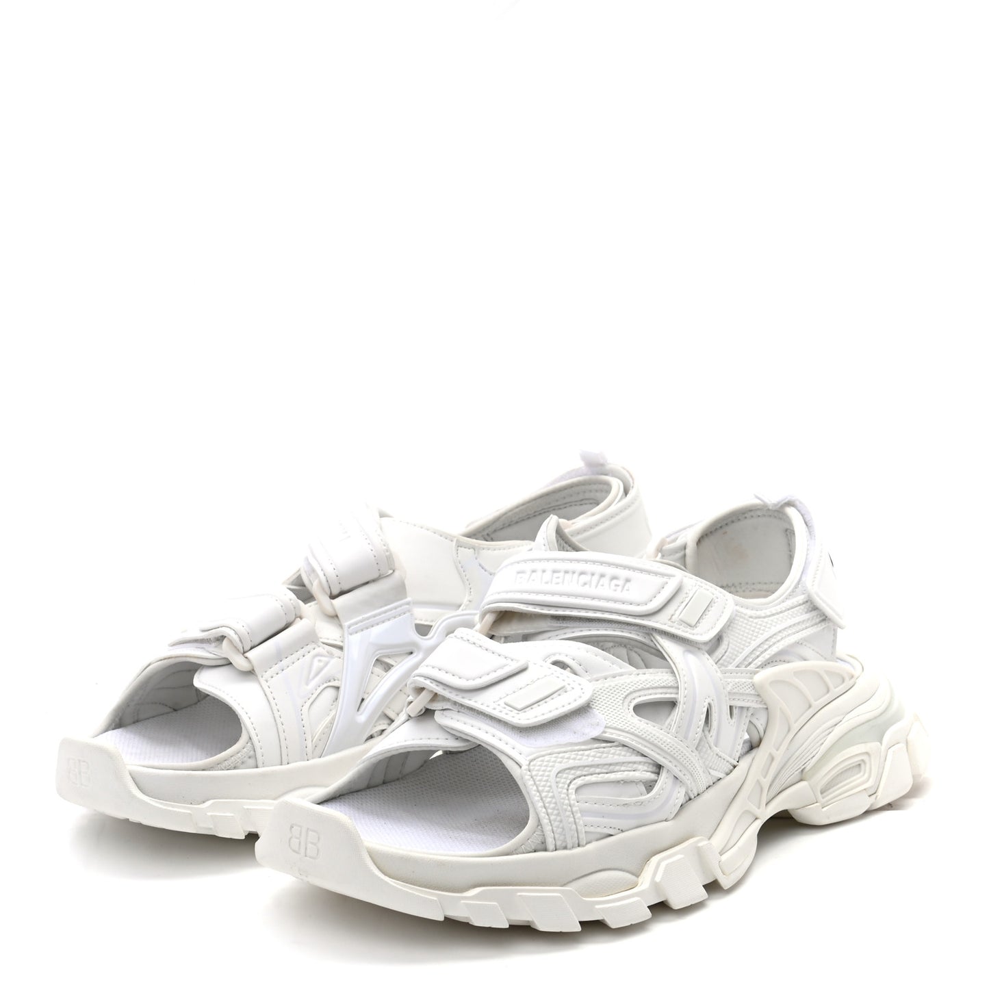 Neoprene Rubber Womens Track Sandals 40 White