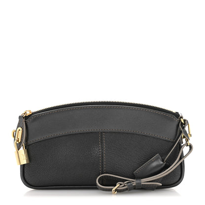 Louis Vuitton Suhali Lockit Clutch Chrome 1 of 12