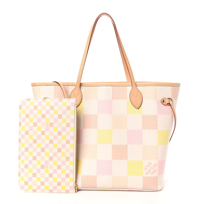 Louis Vuitton Damier Giant Neverfull MM Peach 3 of 11