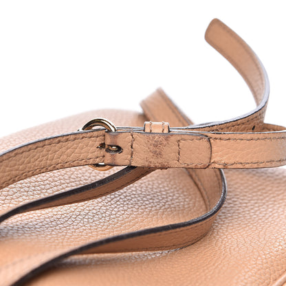 Gucci Pebbled Calfskin Small Soho Disco Bag Rose Beige 9 of 14