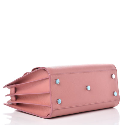 Saint Laurent Grained Calfskin Baby Sac De Jour Dark Rose 4 of 11