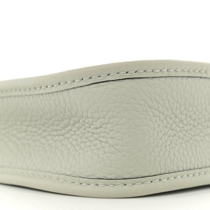 Hermes Taurillon Clemence Evelyne TPM Gris Neve 9 of 10