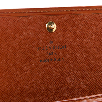 Louis Vuitton Epi Porte Tresor International Wallet Kenyan Fawn 6 of 7