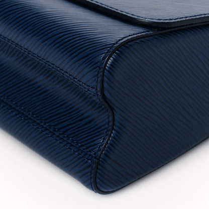 Louis Vuitton Epi Twist Shoulder Bag MM Indigo 10 of 10
