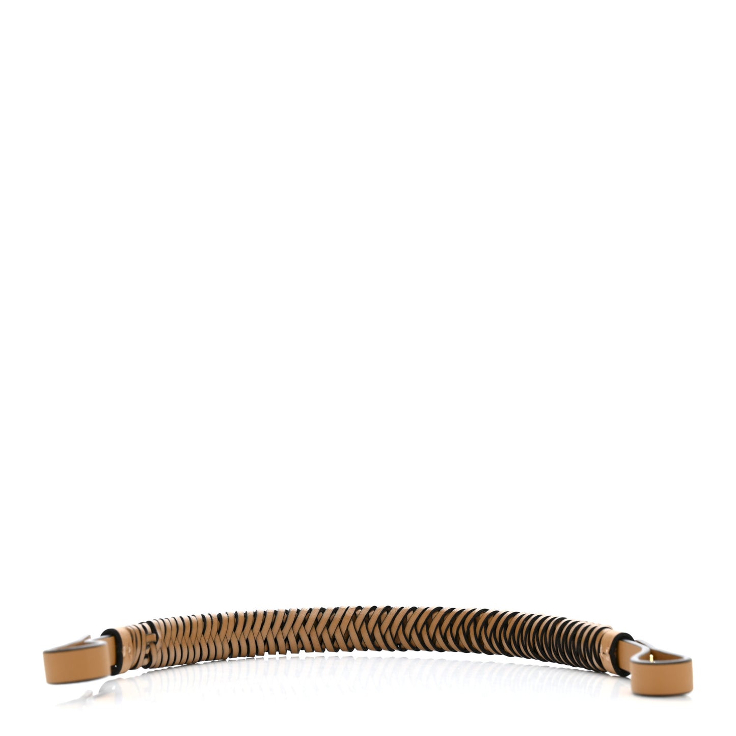Calfskin Arrow Short Strap Brown
