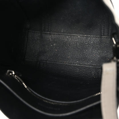 Balenciaga Smooth Calfskin Logo Double Sided XXS Everyday Tote Chalky White Black 5 of 12