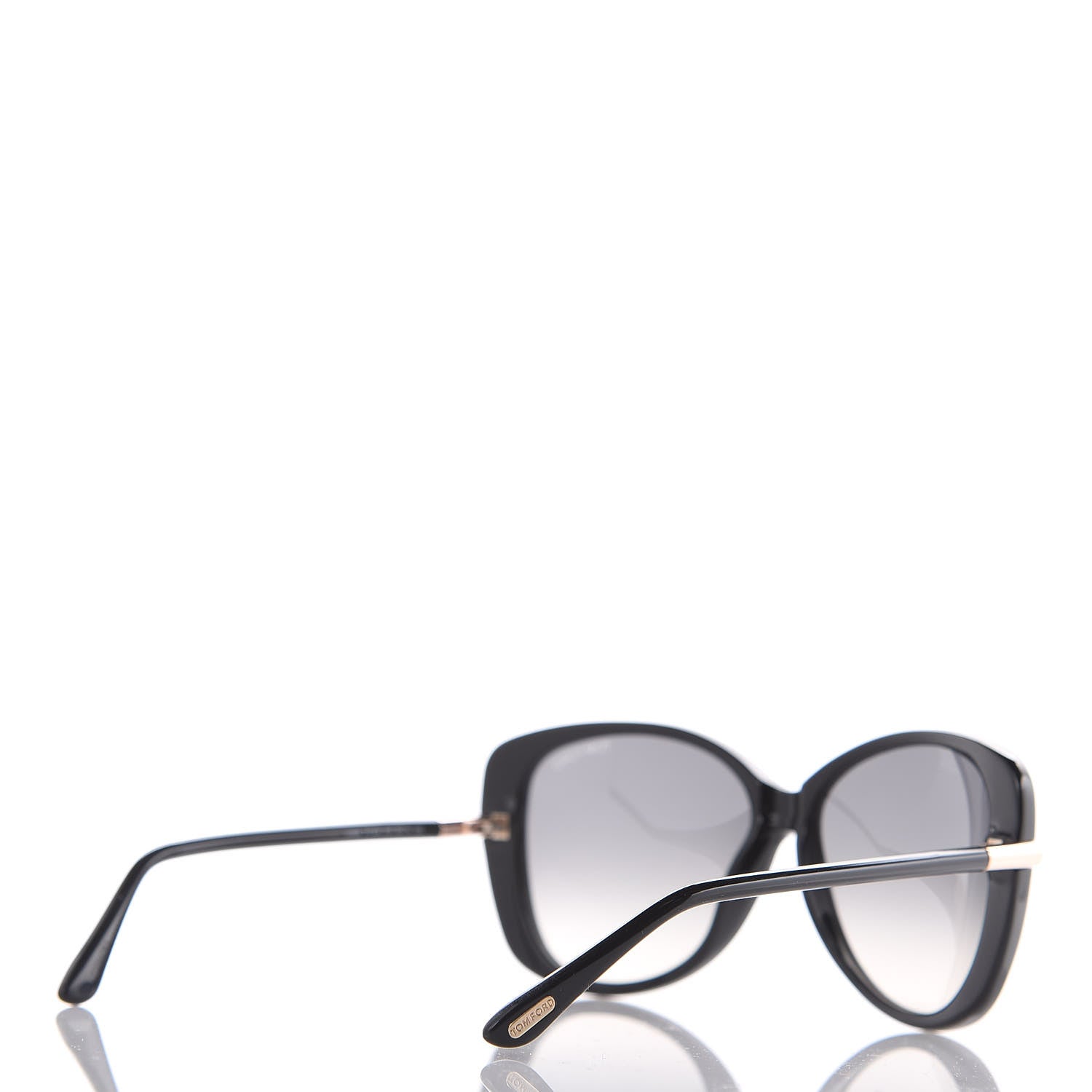 Tom Ford Linda Butterfly Sunglasses TF324 Black 3 of 7