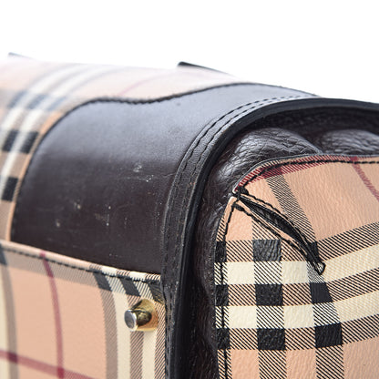 Burberry Haymarket Check Small Gladstone Chocolate 19 of 24