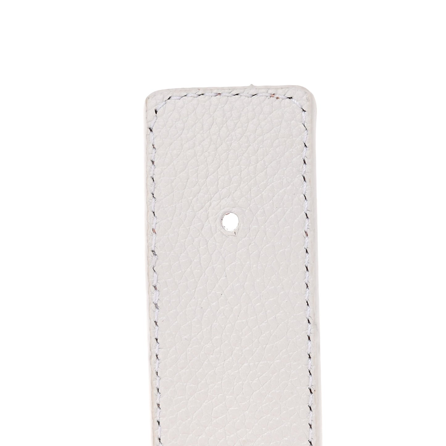 Taurillon Calfskin Monogram 30mm LV Initiales Reversible Belt 90 36 Rose Ballerine Ivory