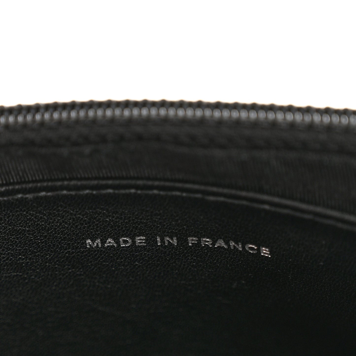 Caviar Half Moon Wallet On Chain WOC Black