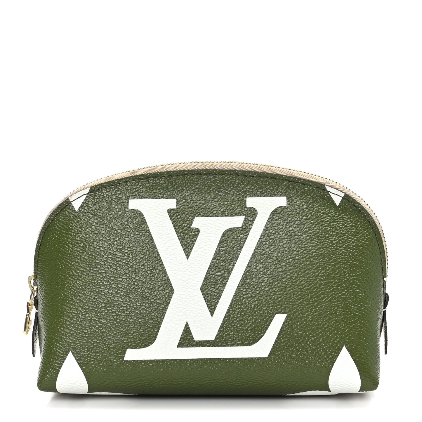 Monogram Giant Cosmetic Pouch Kaki