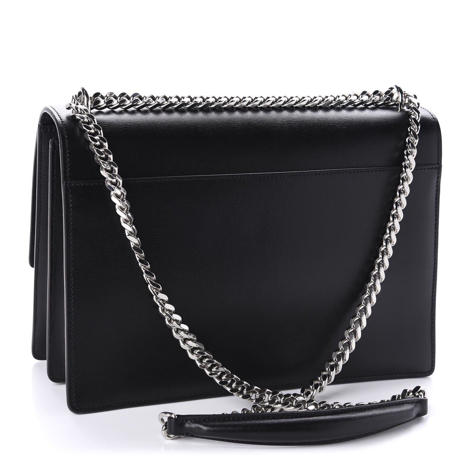 Saint Laurent Calfskin Medium Monogram Sunset Black 3 of 10
