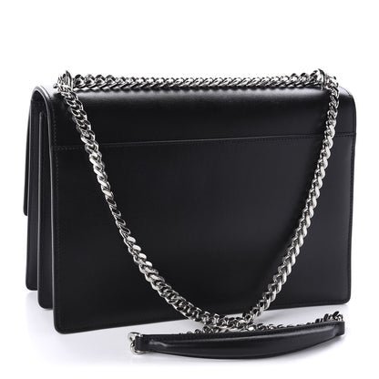 Saint Laurent Calfskin Medium Monogram Sunset Black 3 of 10