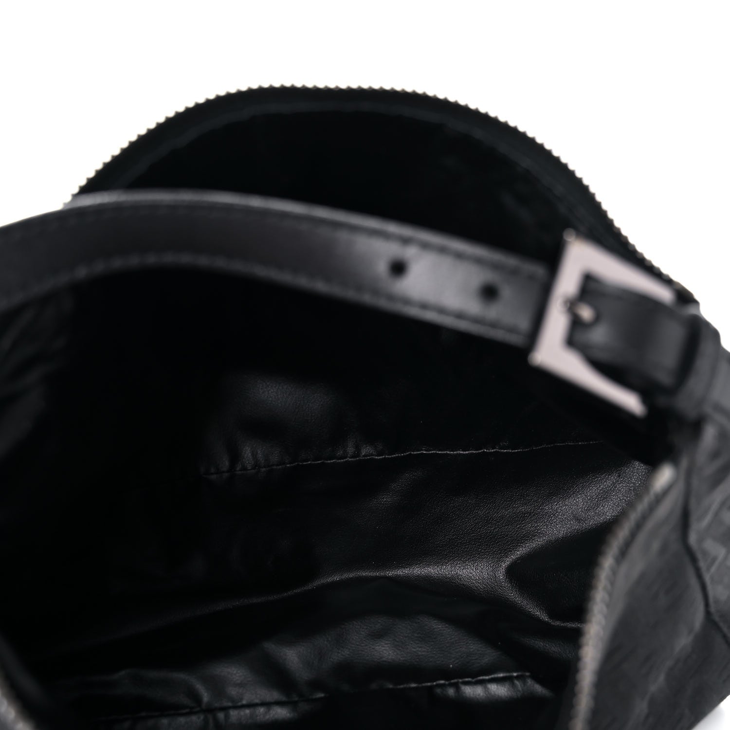 Fendi Zucchino Mini Pochette Black 4 of 15