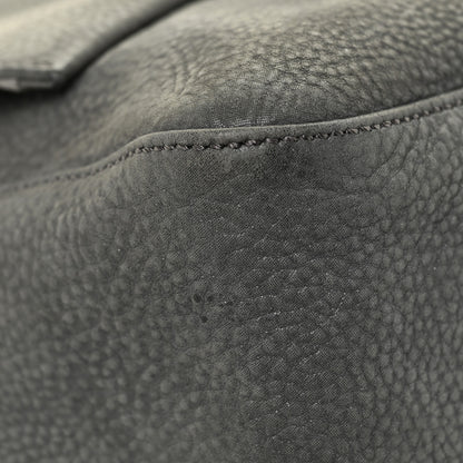 Fendi Vitello Savana Big Mama Baguette Grigio Tartaruga Natural 13 of 22