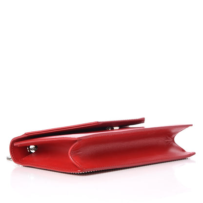 Saint Laurent Calfskin Studded Small Betty Red 4 of 7