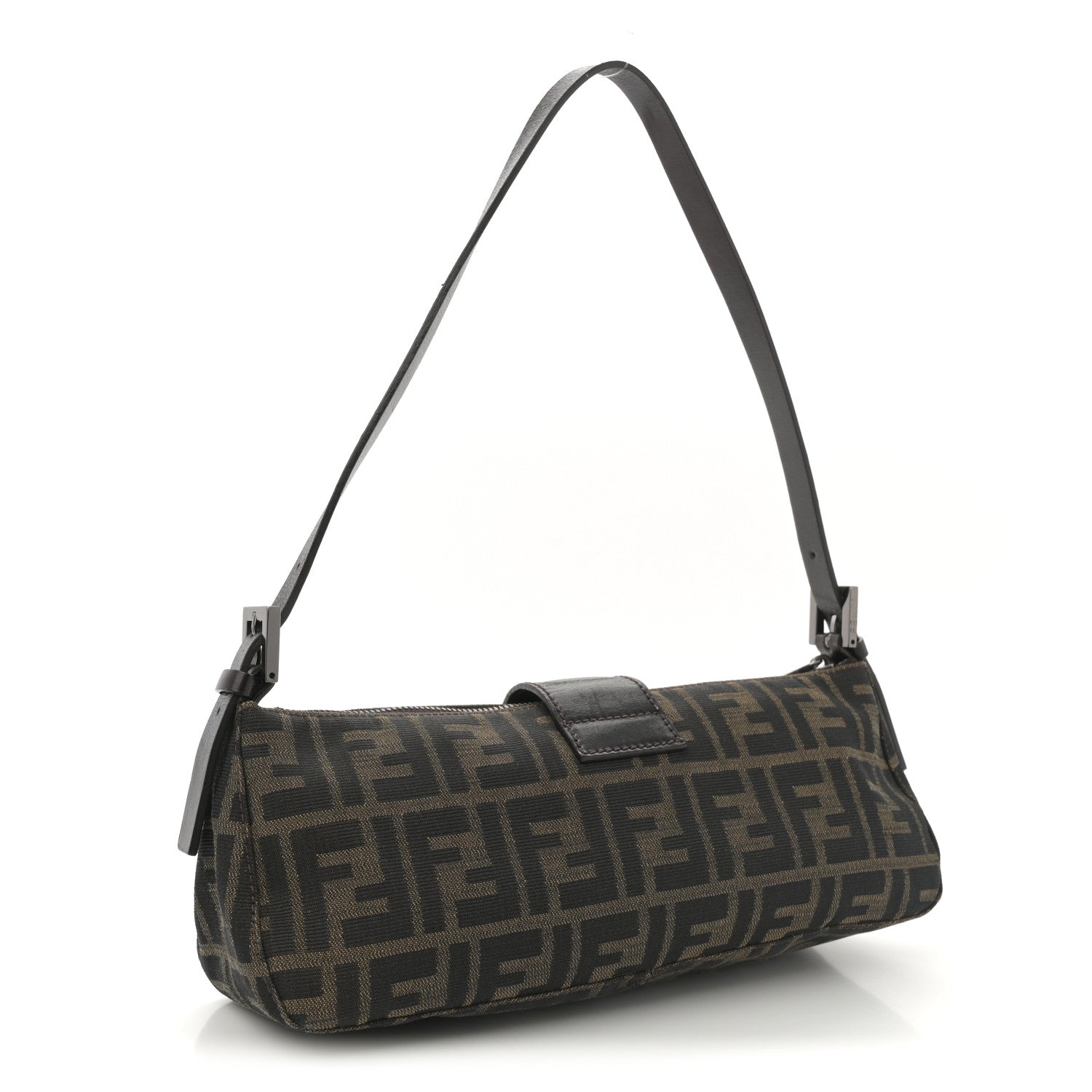 Fendi Zucca Baguette Shoulder Bag Tobacco 3 of 10