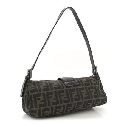 Fendi Zucca Baguette Shoulder Bag Tobacco 3 of 10