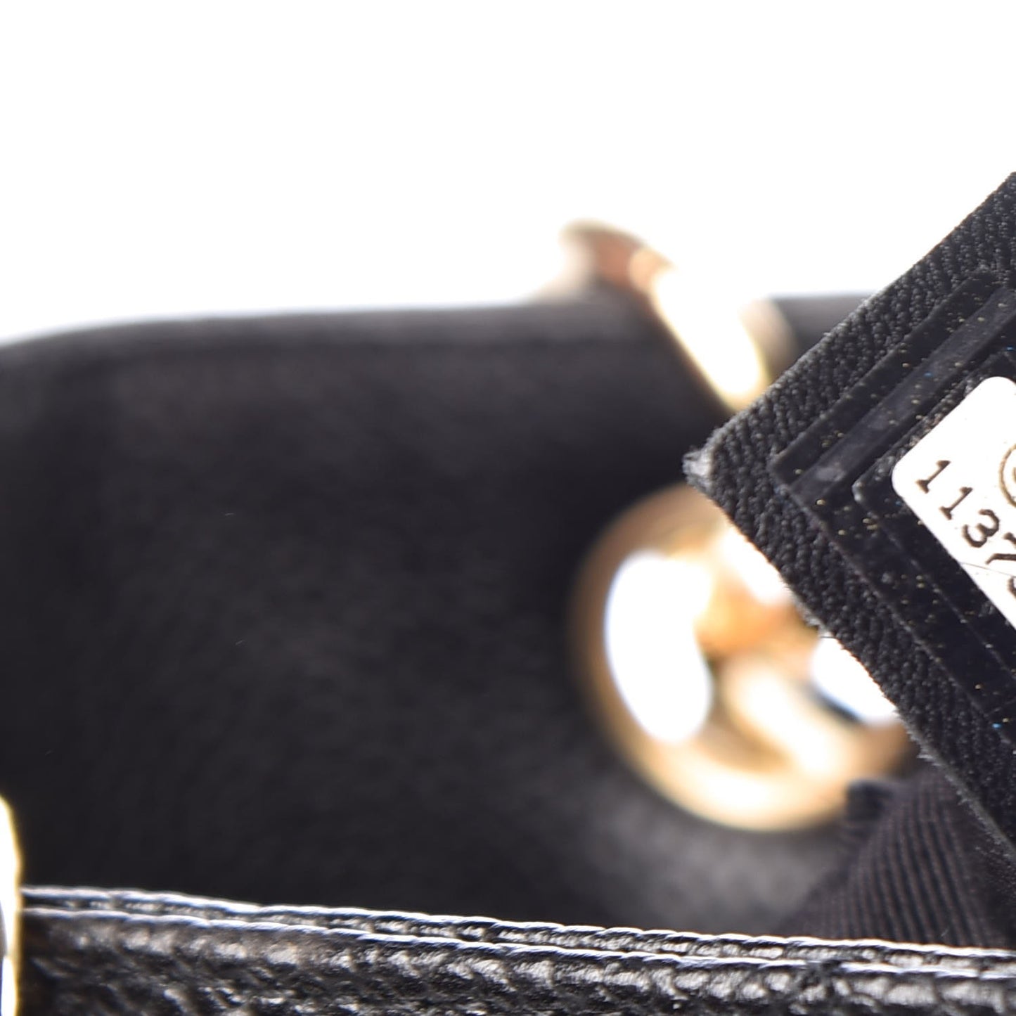 Caviar Quilted Petit Shopping Tote PST Black