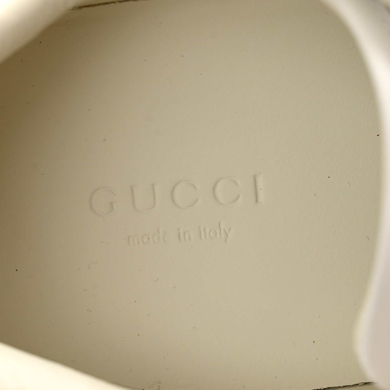 Gucci Calfskin Interlocking G Perforated Womens Ace Sneakers 38.5 White Grey Sky 6 of 9