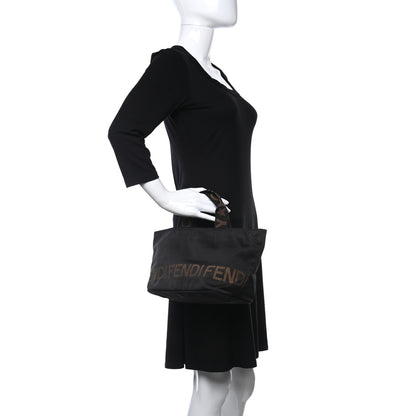 Fendi Fabric FF 1925 Tote Black 2 of 11