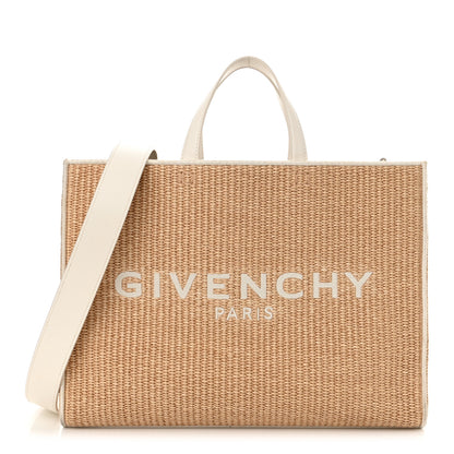 Givenchy Raffia Medium G-Tote Natural 1 of 15