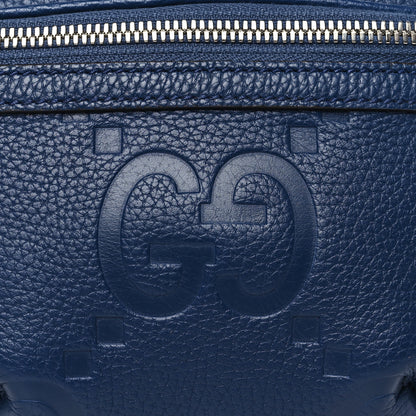 Gucci Piuma Calfskin Jumbo GG Embossed Small Belt Bag Royale 8 of 10
