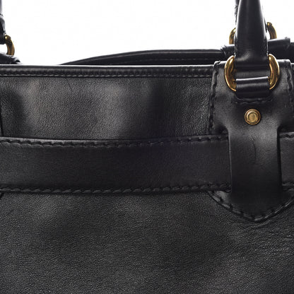 Gucci Calfskin Large GG Running Tote Black 9 of 14