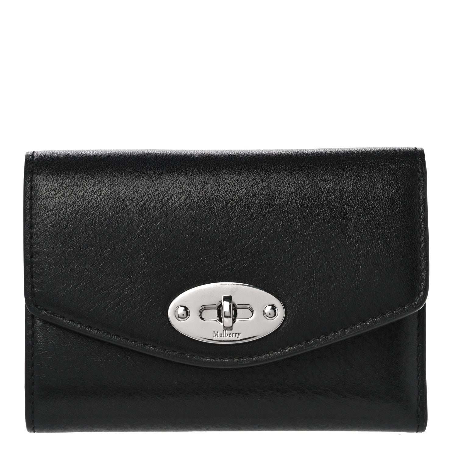 Mulberry Classic Grain Small Darley Wallet Black 2 of 10