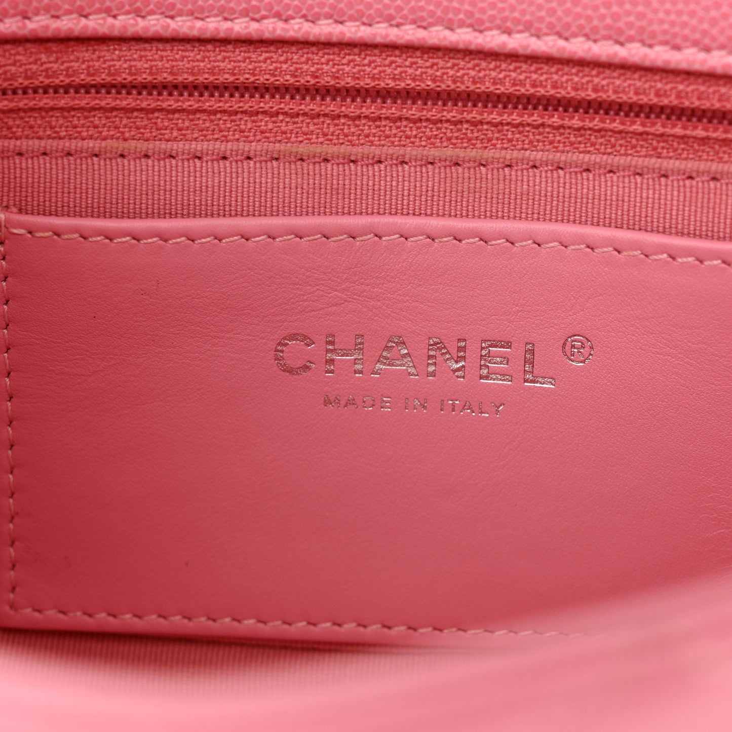 Shaded Caviar Quilted My Everything Small Flap Pink Light Pink