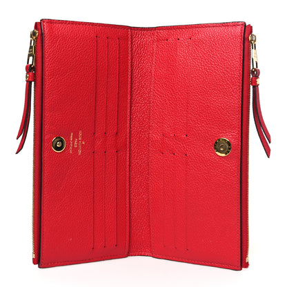 Louis Vuitton Empreinte Adele Wallet Cherry 5 of 8