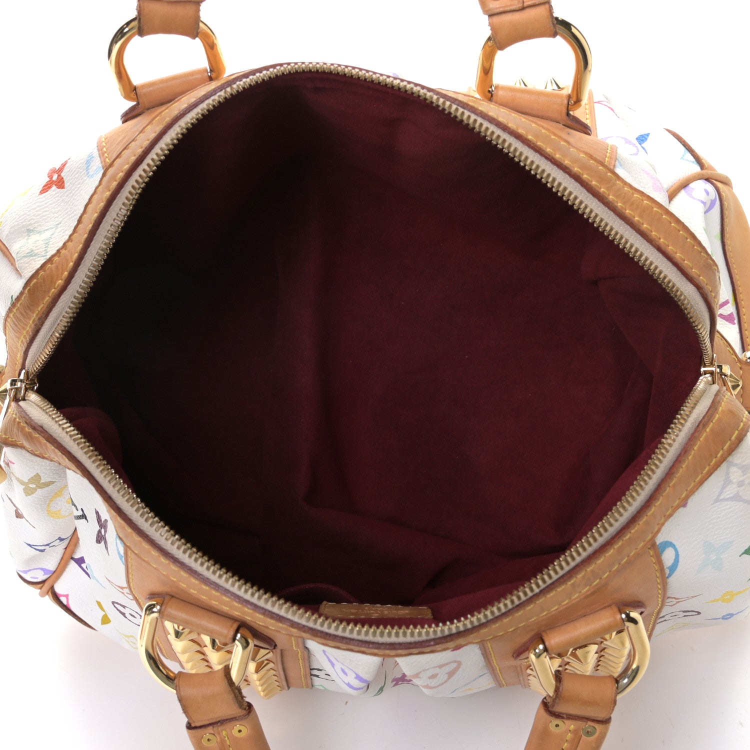 Louis Vuitton Monogram Multicolor Courtney GM White 4 of 11