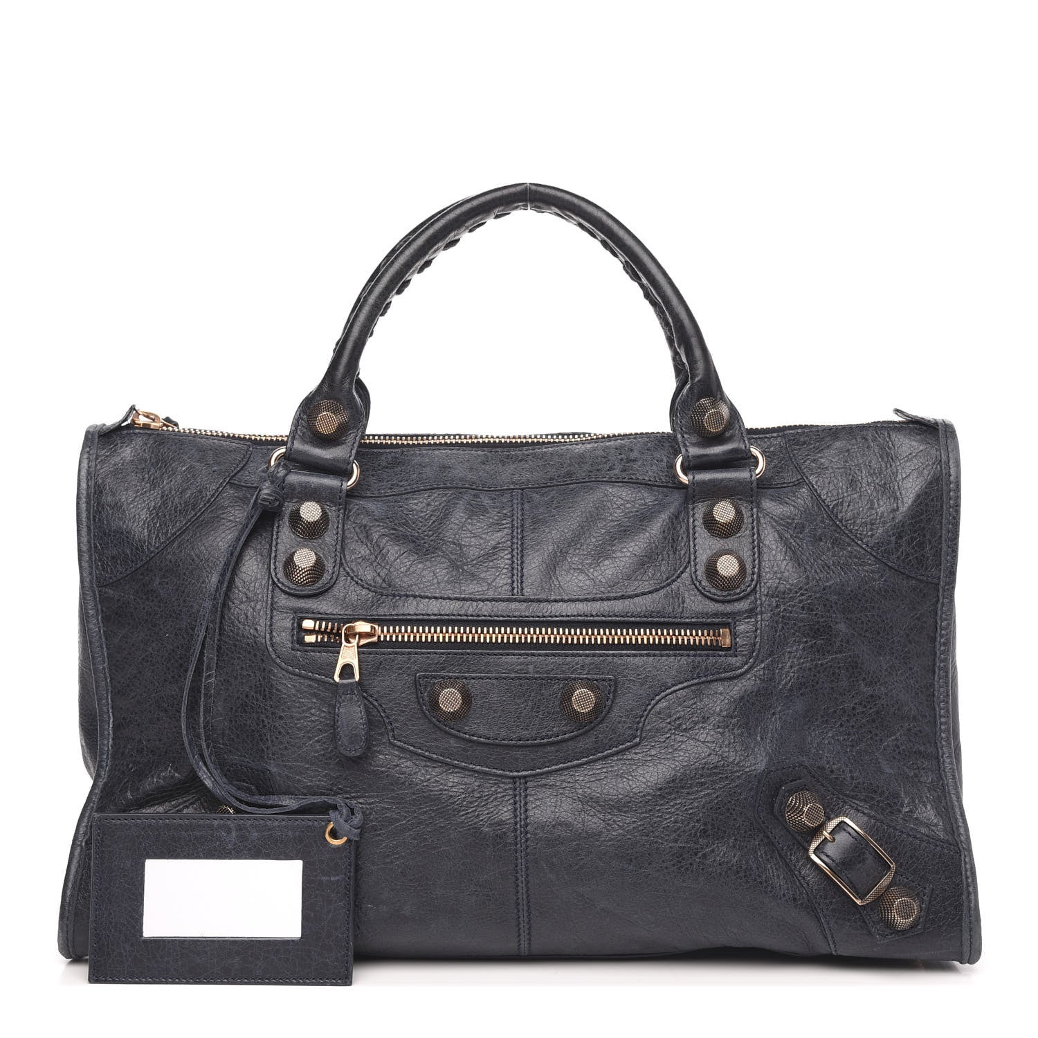 Balenciaga Agneau Giant 21 Rose Gold Hardware Work Dark Night 1 of 15