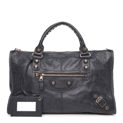 Balenciaga Agneau Giant 21 Rose Gold Hardware Work Dark Night 1 of 15