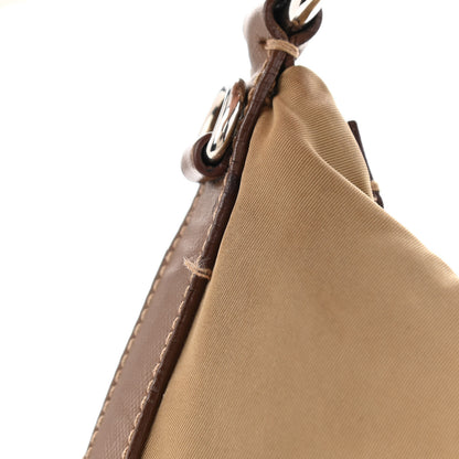 Prada Tessuto Nylon Saffiano Hobo Cammeo 11 of 11