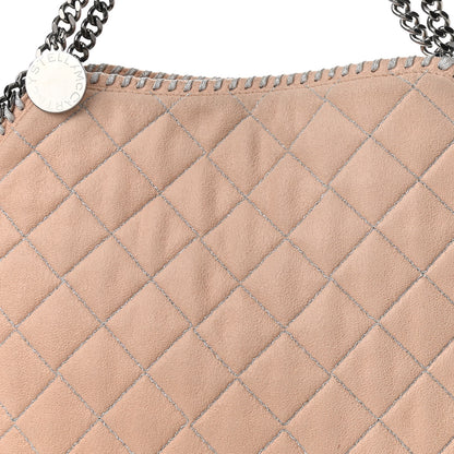 Stella McCartney Shaggy Deer Quilted Falabella Tote Powder 8 of 11