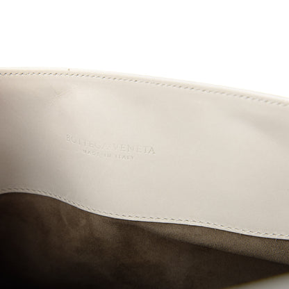 Bottega Veneta Intrecciato Rialto Shoulder Bag White 8 of 10