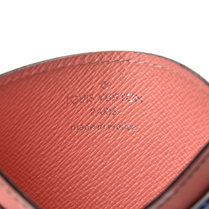 Louis Vuitton Epi Card Holder Aqua 6 of 7