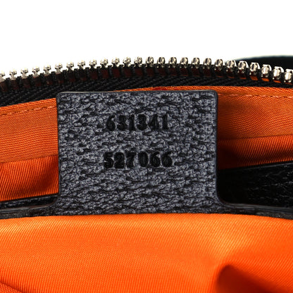 Gucci Econyl Nylon Monogram Off The Grid Belt Bag Carrot Orange Black 7 of 11